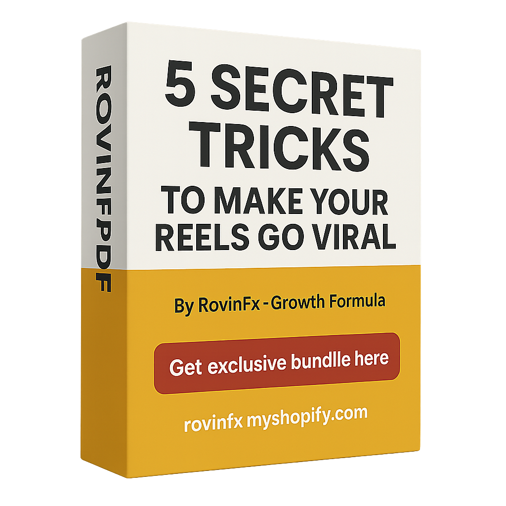 🏷 RovinFx Viral Reels Secrets PDF (₹19 Donation)